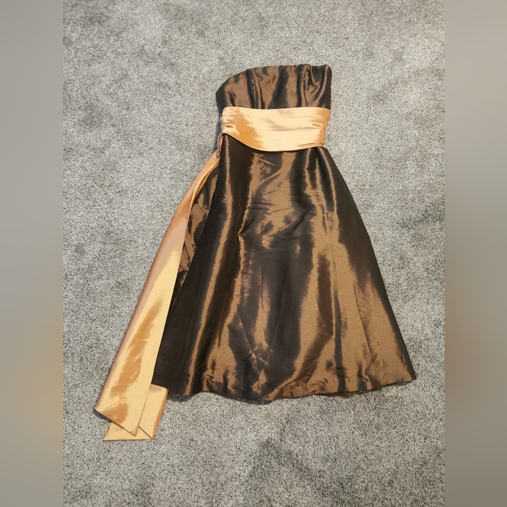 Bill Levkoff strapless formal dress size 8